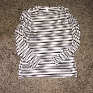 Long sleeve stripped shirt